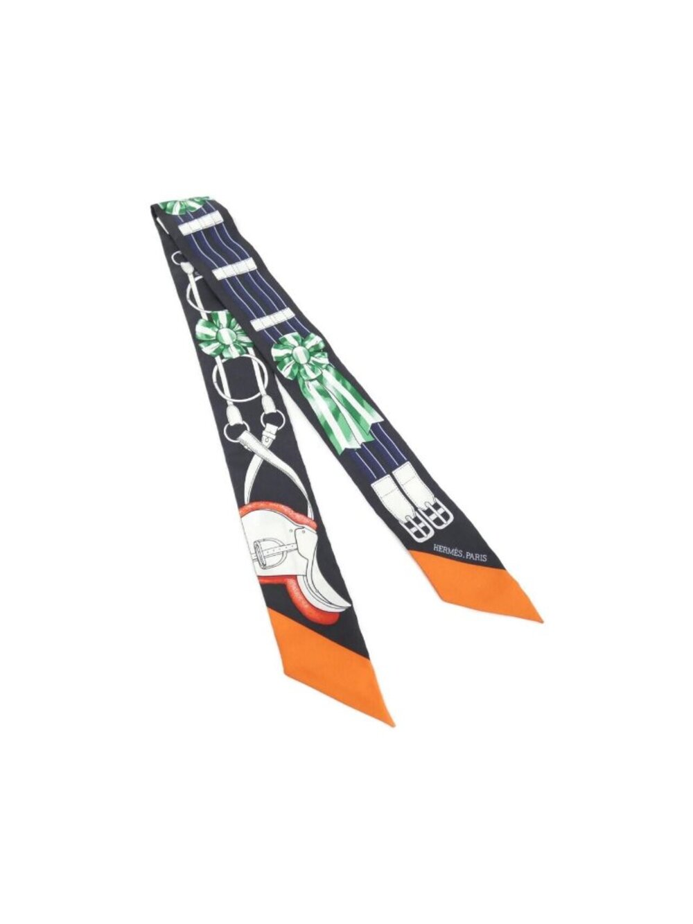 Hermes Jumping Twilly Scarf